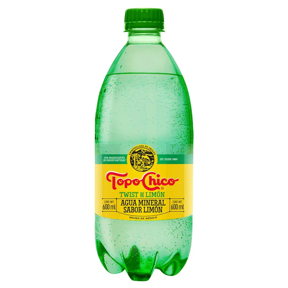 Agua Mineral Topo Chico Twist Limon - 600 Ml