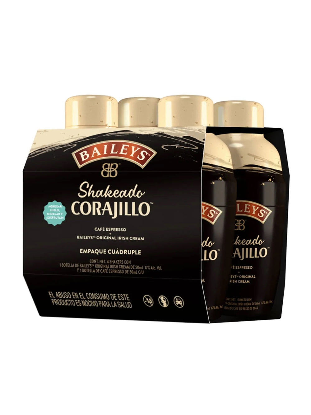 Baileys Shakeando Corajillo (4X100Ml) - 400 Ml