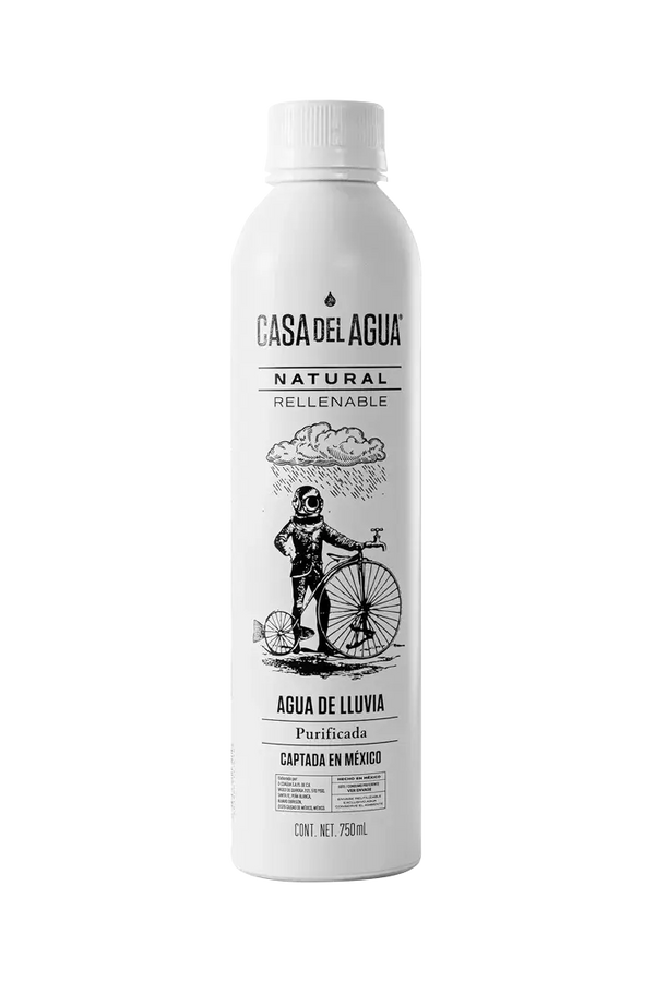 Agua Natural Casa Del Agua Aluminio - 750 Ml