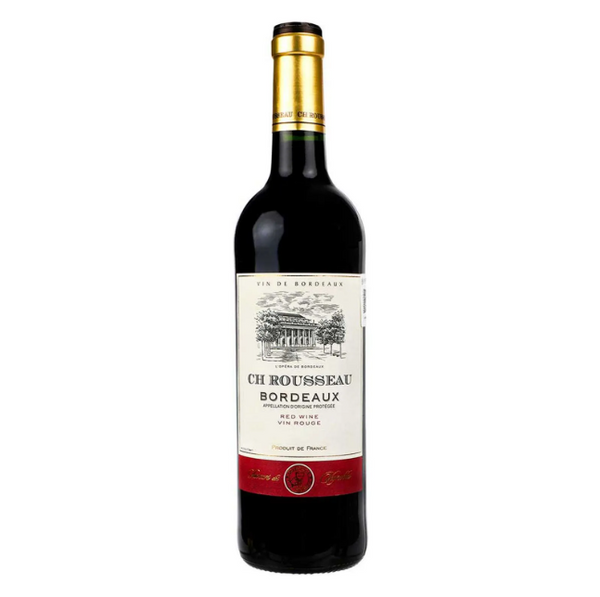 Vino Tinto Ch Rousseau Bordeaux - 750 Ml