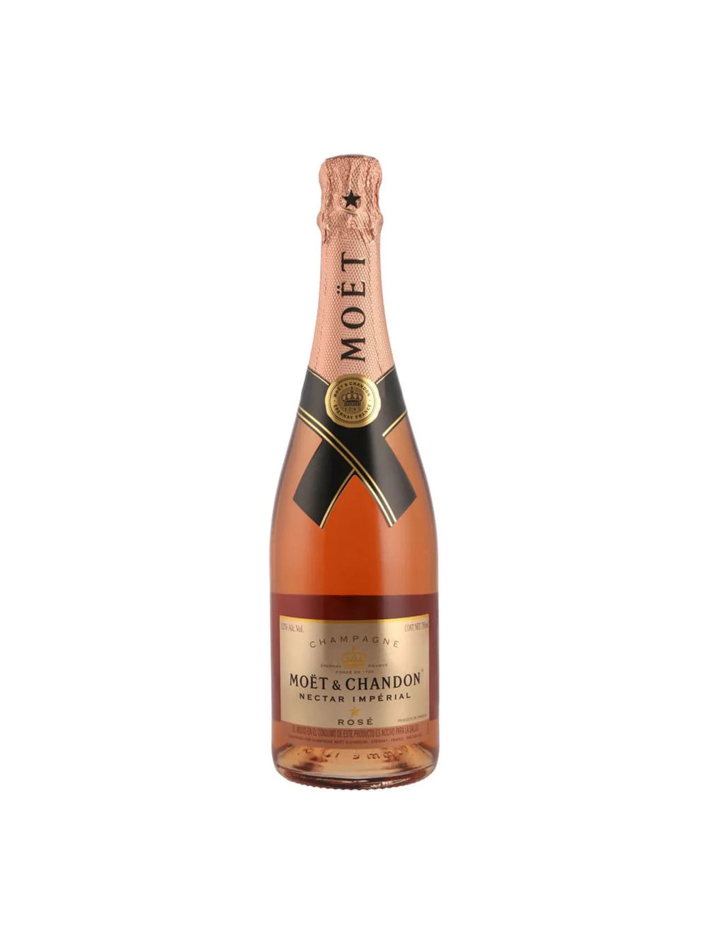 Champ. Moet & Chandon Nectar Rose - 750 Ml