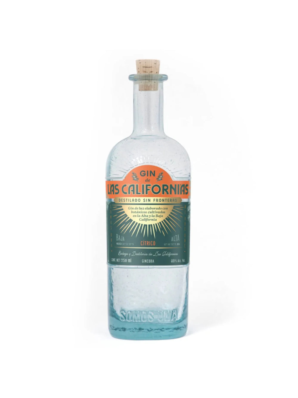 Gin. De Las Californias Citrico - 750 Ml