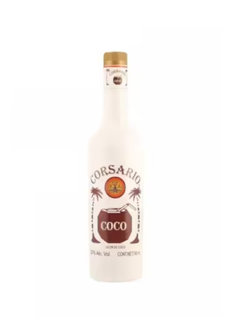 Licor Corsario De Coco 2Bt/Anf Coco - 740 Ml