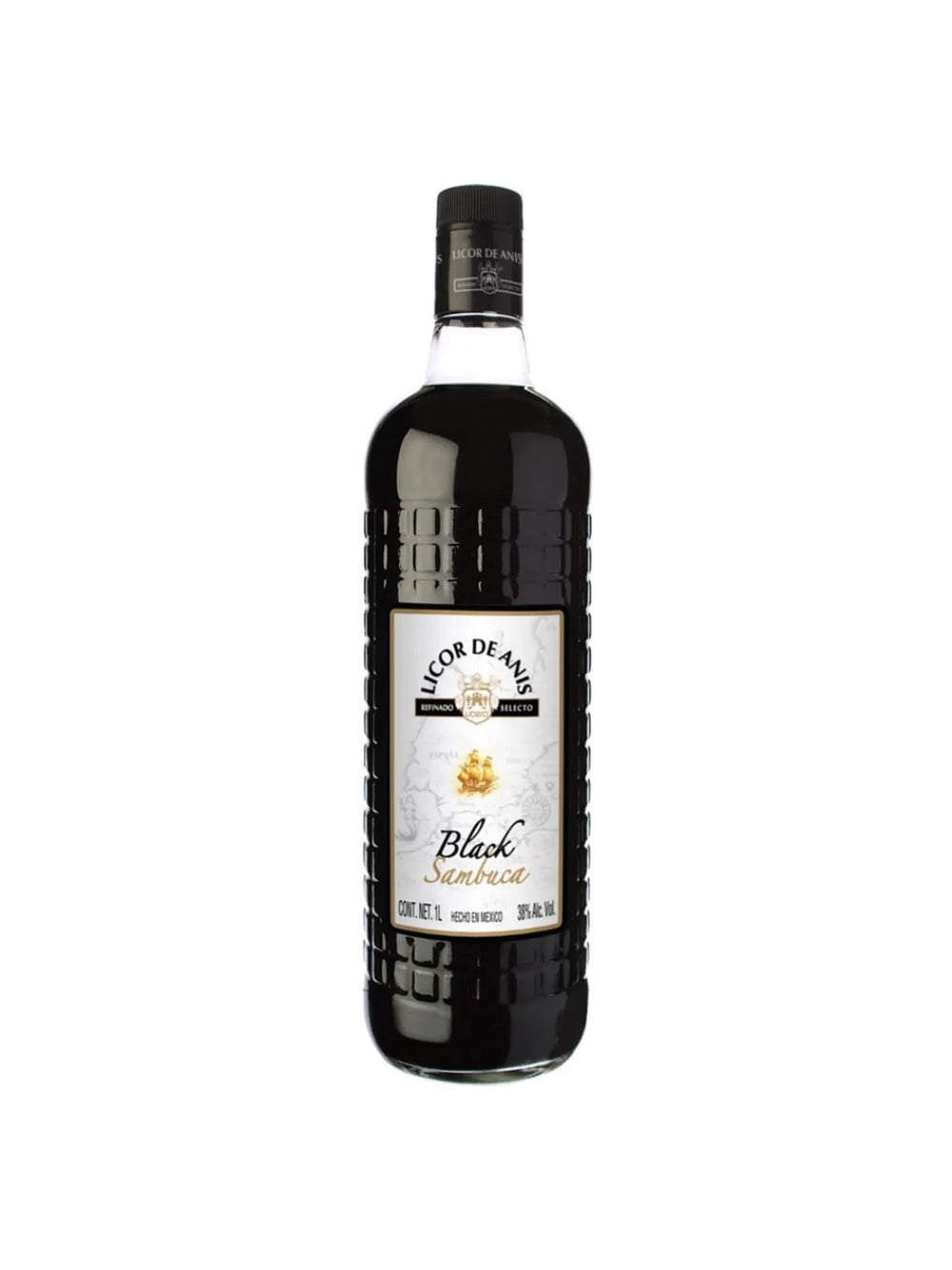 Licor De Anis Ucero Black Sambuca - 1 L