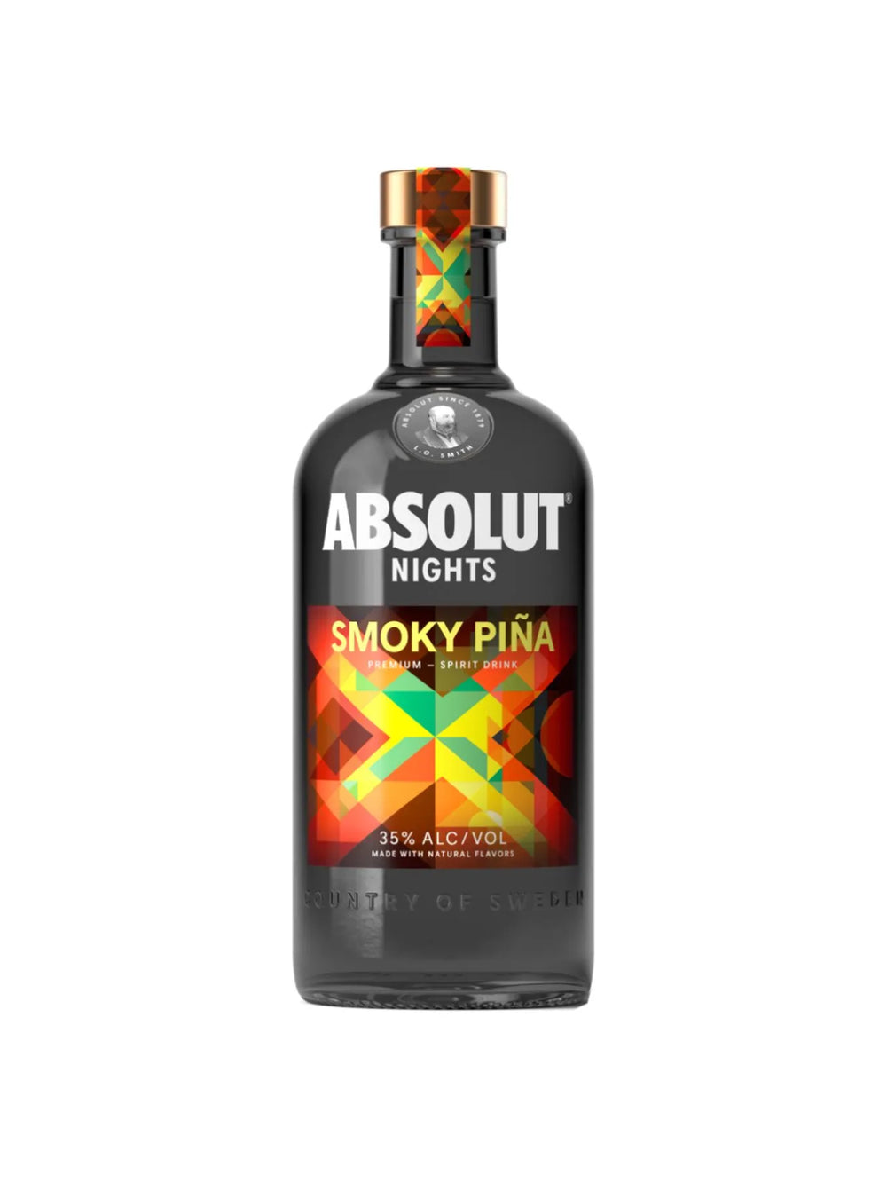 Licor De Vodka Absolut Nights Smoky Piña - 700 Ml