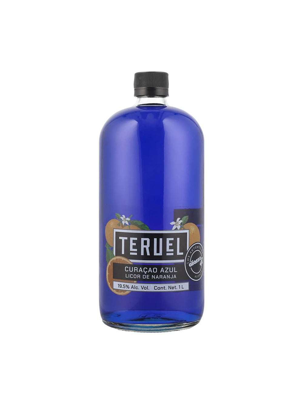Licor Teruel De Naranja Curacao Azul - 1 L