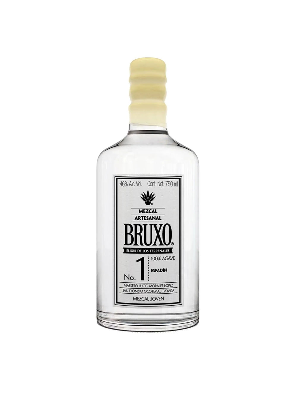 Mezcal Bruxo Joven 100% No. 1 - 750 Ml