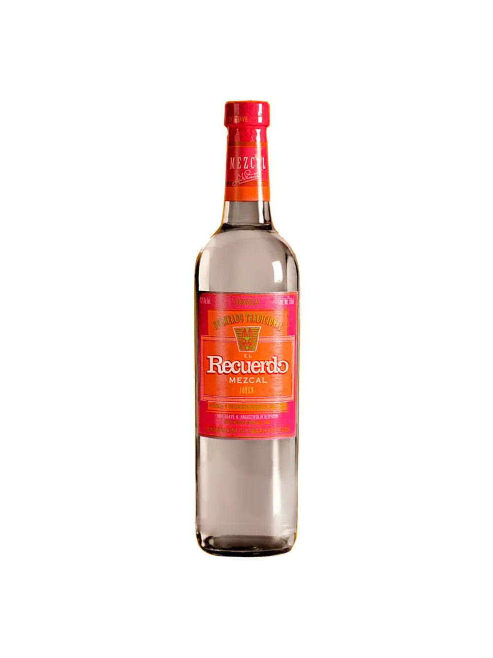 Mezcal El Recuerdo De Oaxaca Joven 100% Nva Pres - 750 Ml