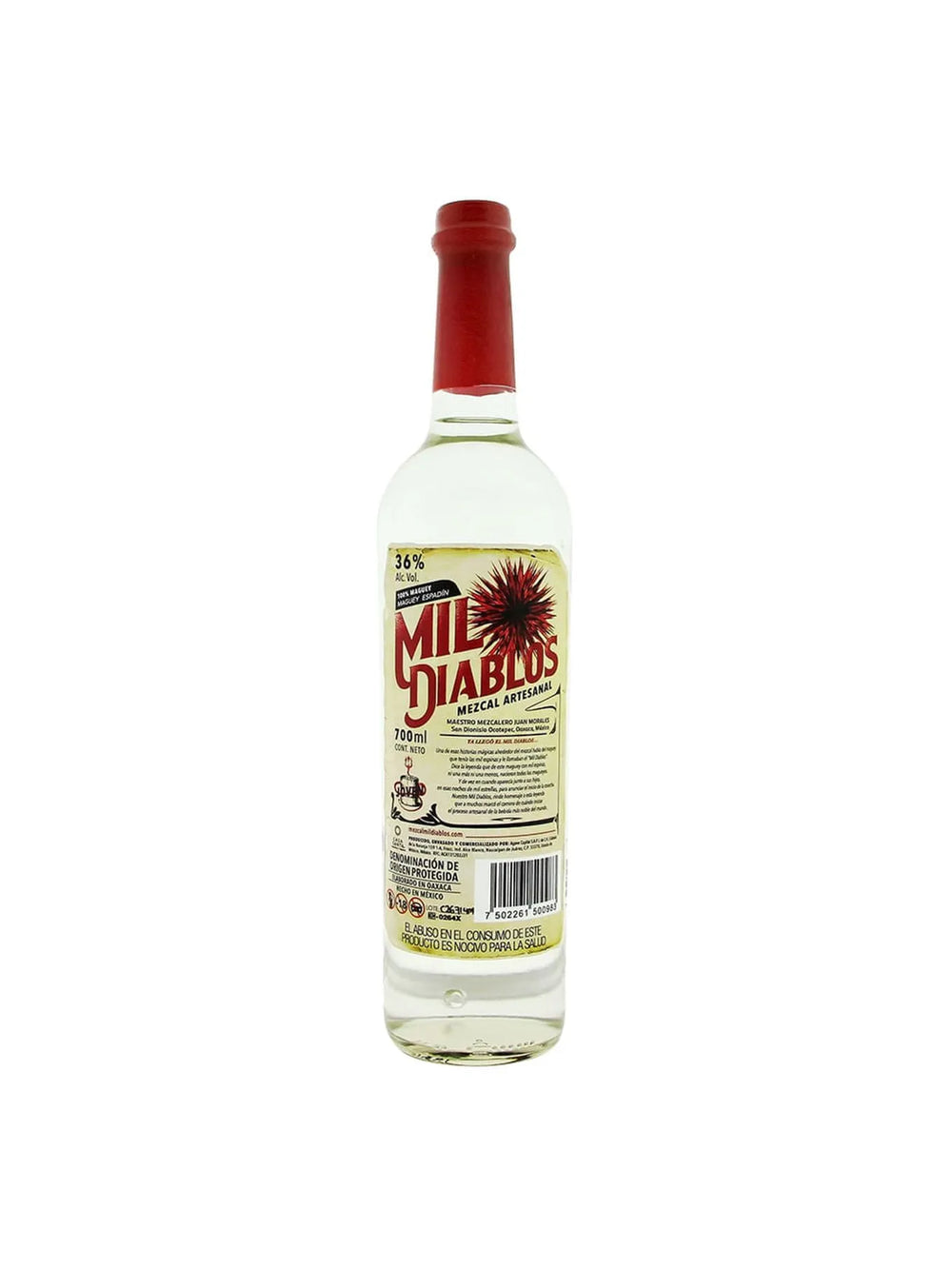 Mezcal Mil Diablos Joven 100% - 700 Ml