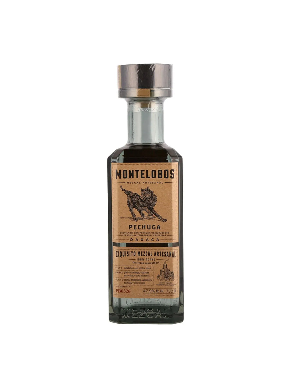 Mezcal Montelobos 100% Artesanal Pechuga - 750 Ml