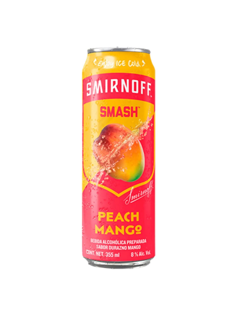 Smirnoff Peach Mango Lata - 355 Ml