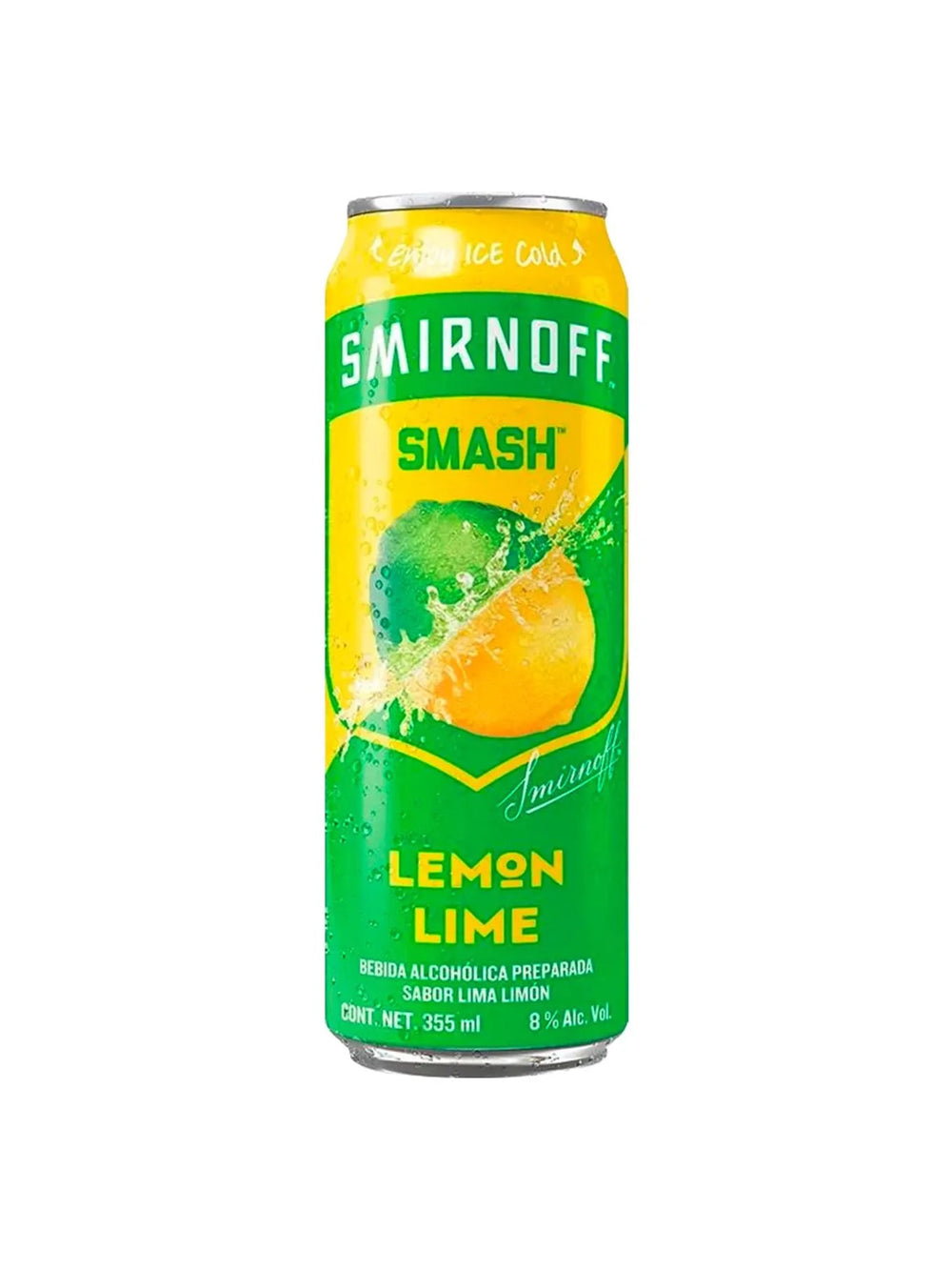 Smirnoff Smash Lemon Lime Lata - 355 Ml