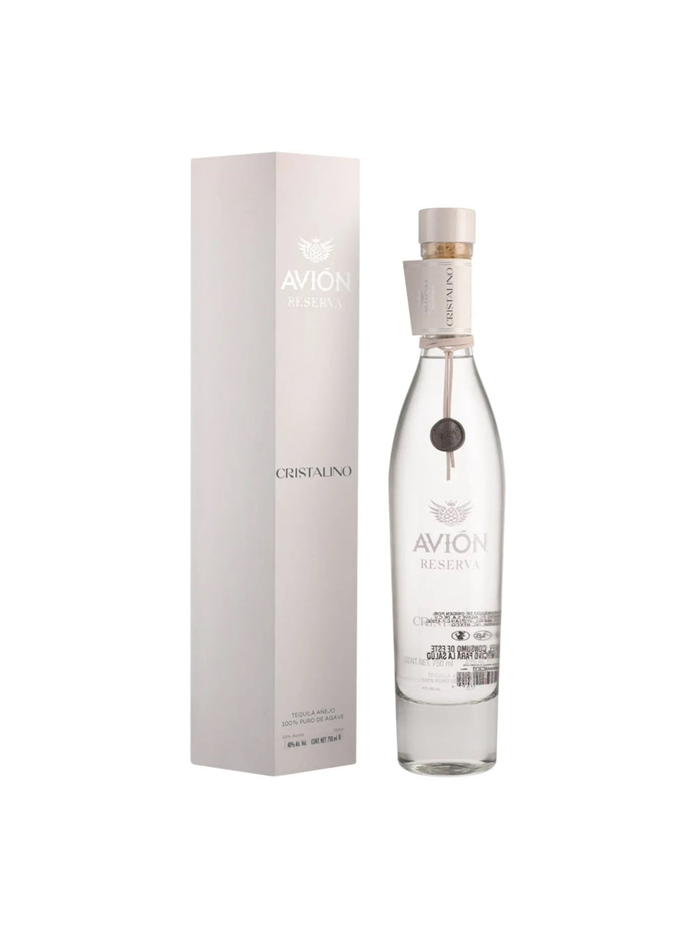 Teq. Avion Reserva Añejo Cristalino 100% - 750 Ml