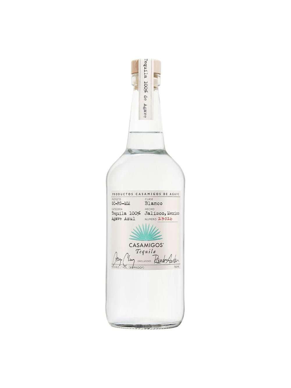 Teq. Casamigos Blanco 100% - 750 Ml