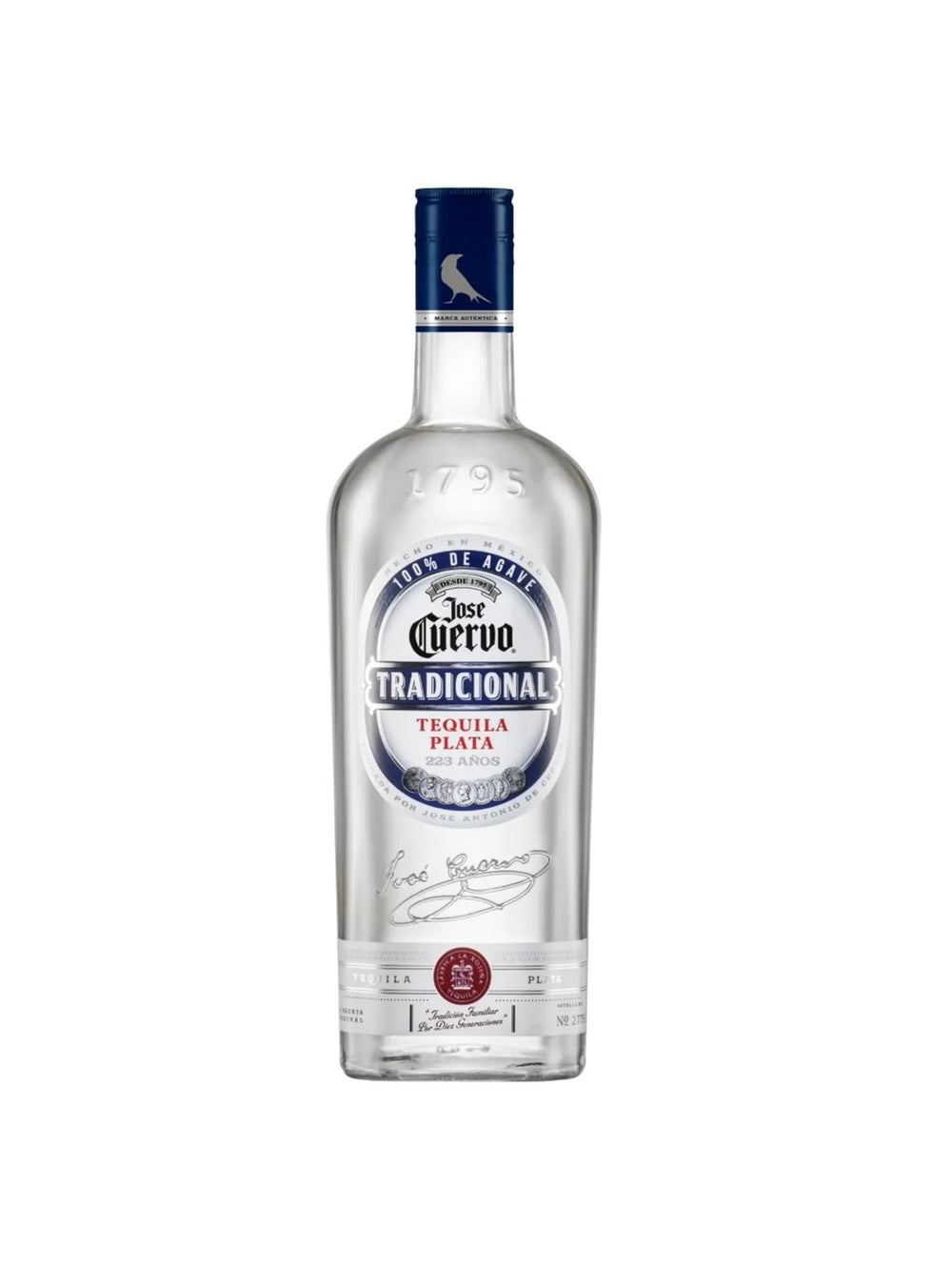 Teq. Cuervo Tradicional Plata 100% - 1.75 L