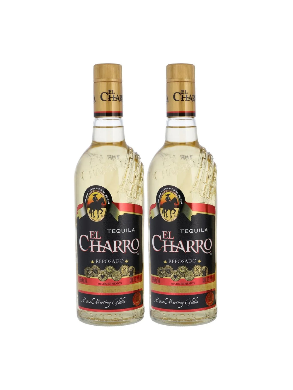 Teq. El Charro Rep 2Bt - 750 Ml