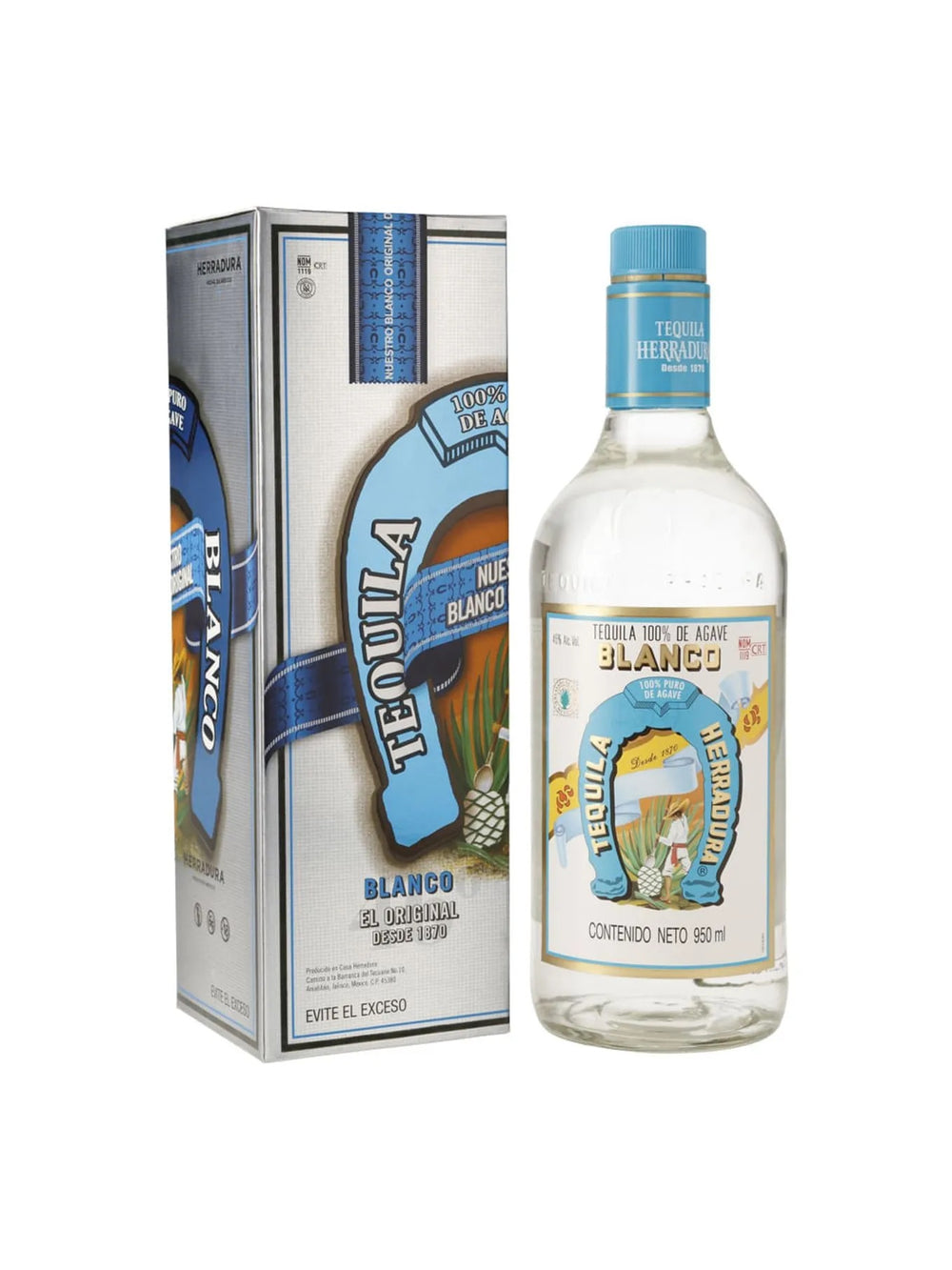 Teq. Herradura Blanco 100% - 950 Ml