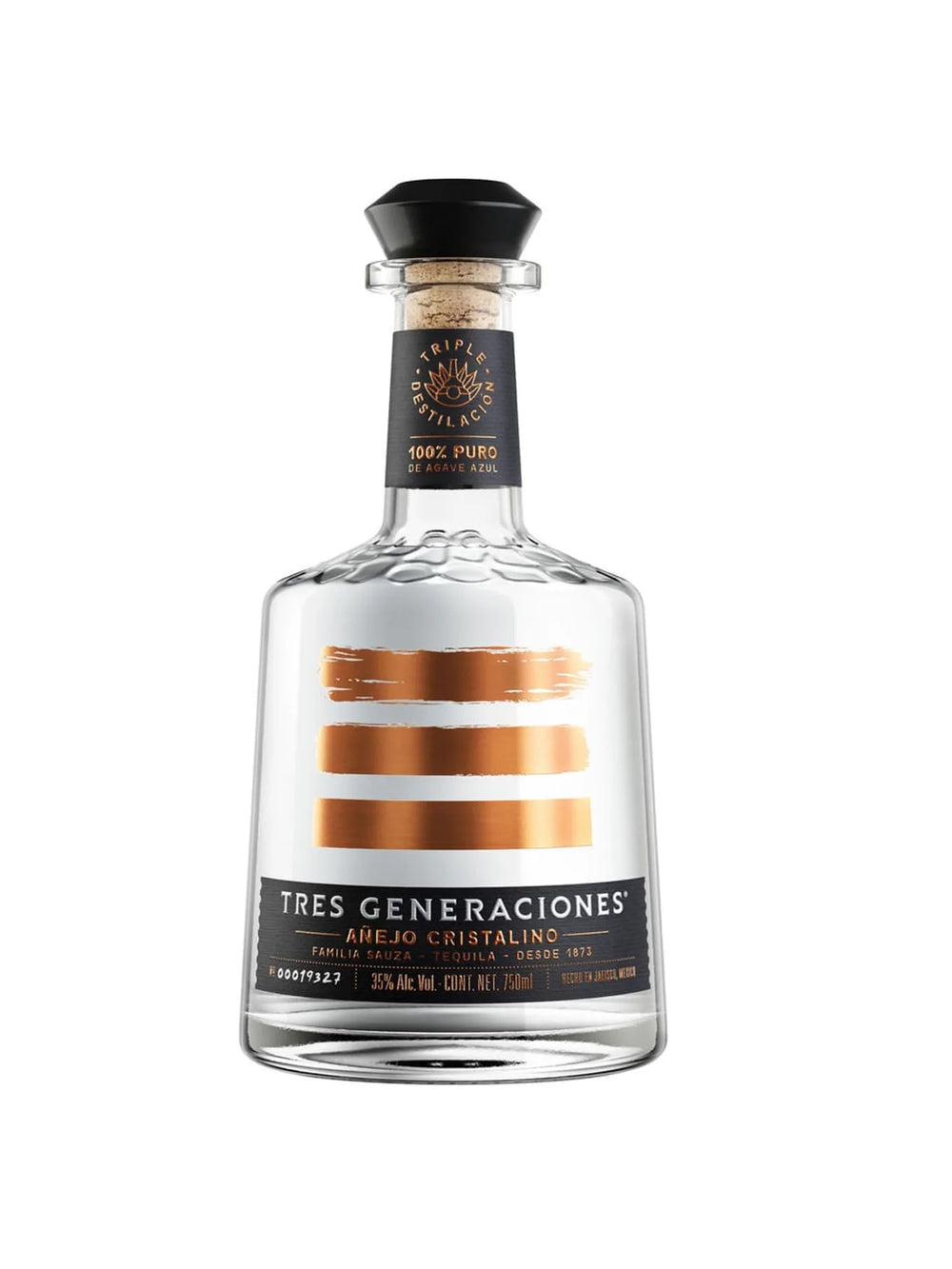 Teq. Tres Generaciones Añejo Cristalino 100% - 750 Ml