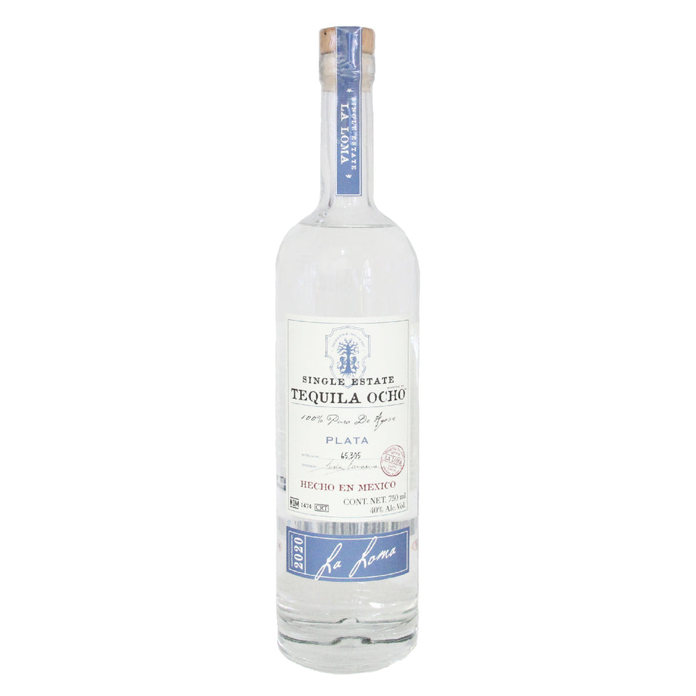 Tequila Ocho Plata - 750 Ml