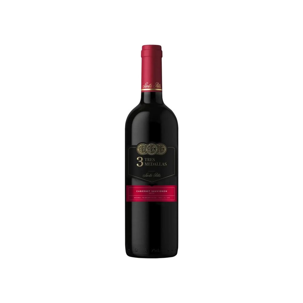 Vino Tinto 3 Tres Medallas Cabernet - 750 Ml