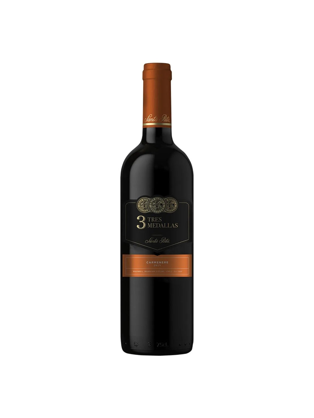 V.T. 3 Tres Medallas Carmenere - 750 Ml