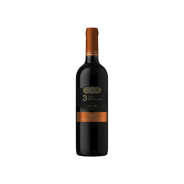 Vino Tinto 3 Tres Medallas Carmenere - 750 Ml