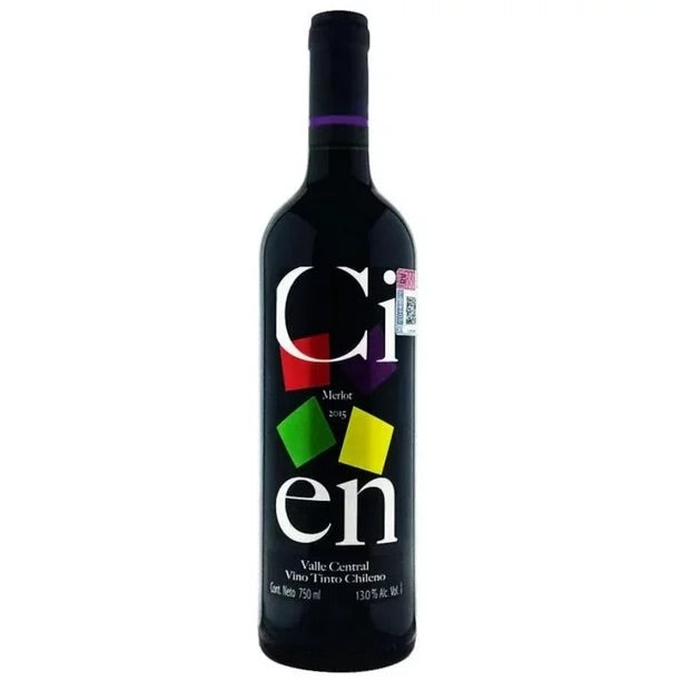 V.T. Cien Merlot (Chileno) - 750 Ml