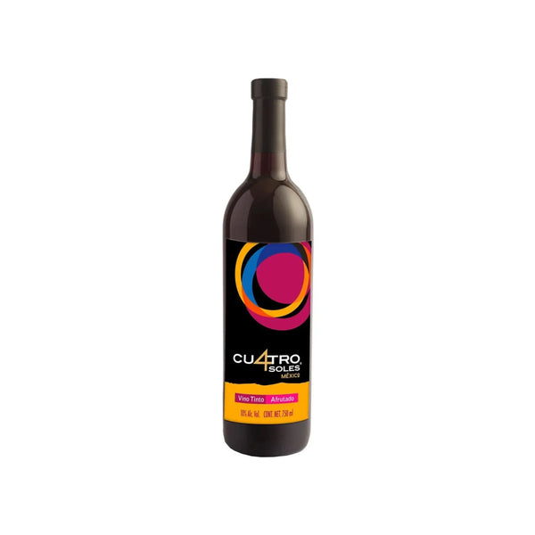 Vino Tinto Cu4Tro Soles Afrutado - 750 Ml