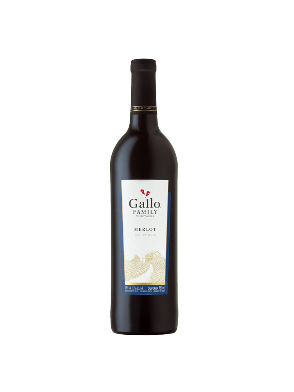 V.T. E & J Gallo Merlot - 750 Ml