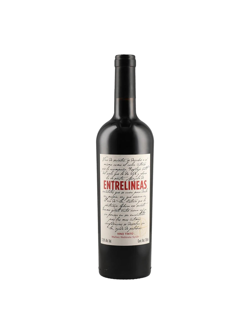 V.T. Entrelineas Malbec Nebbiolo Syrah - 750 Ml