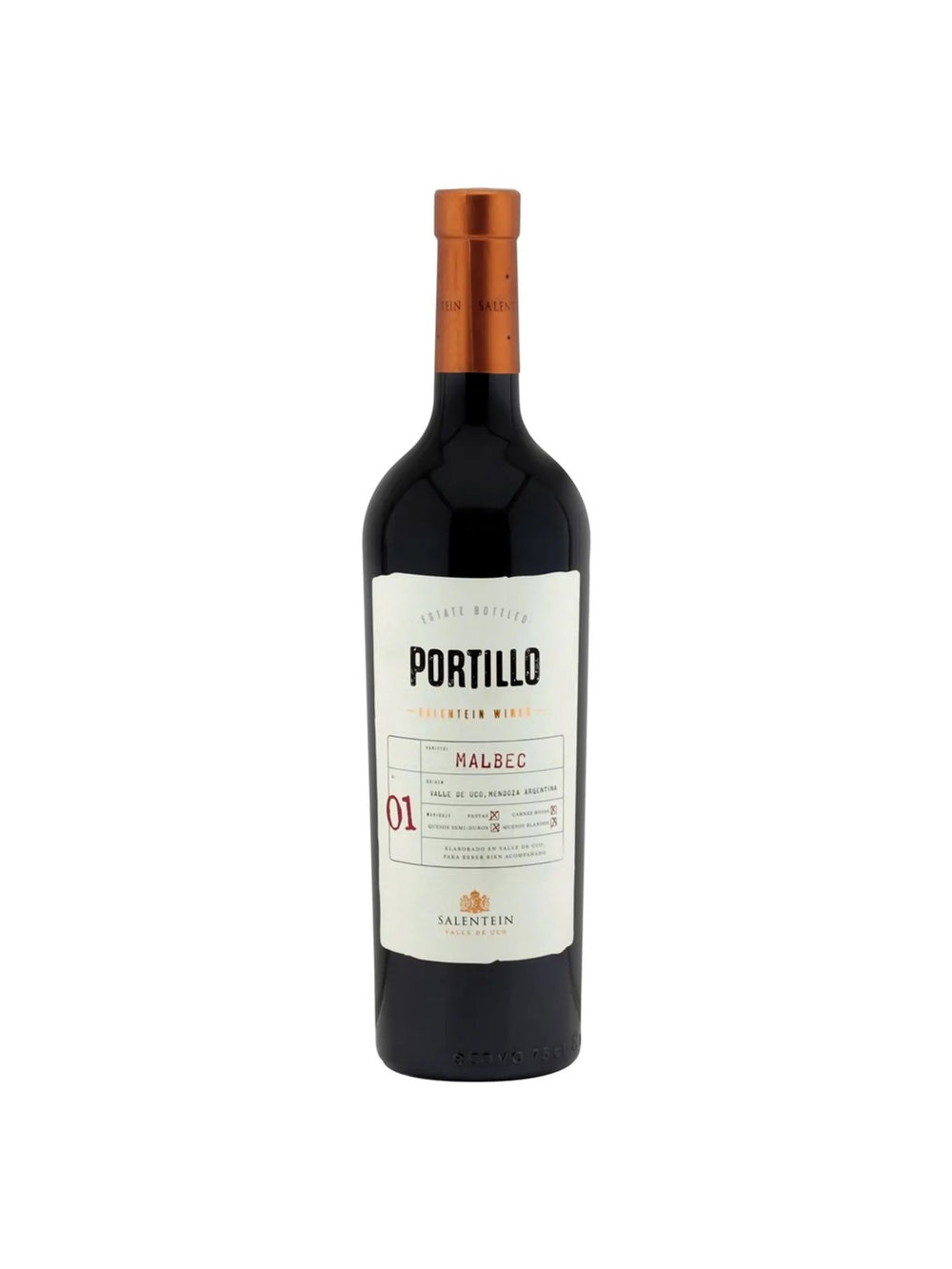 V.T. Portillo Malbec - 750 Ml