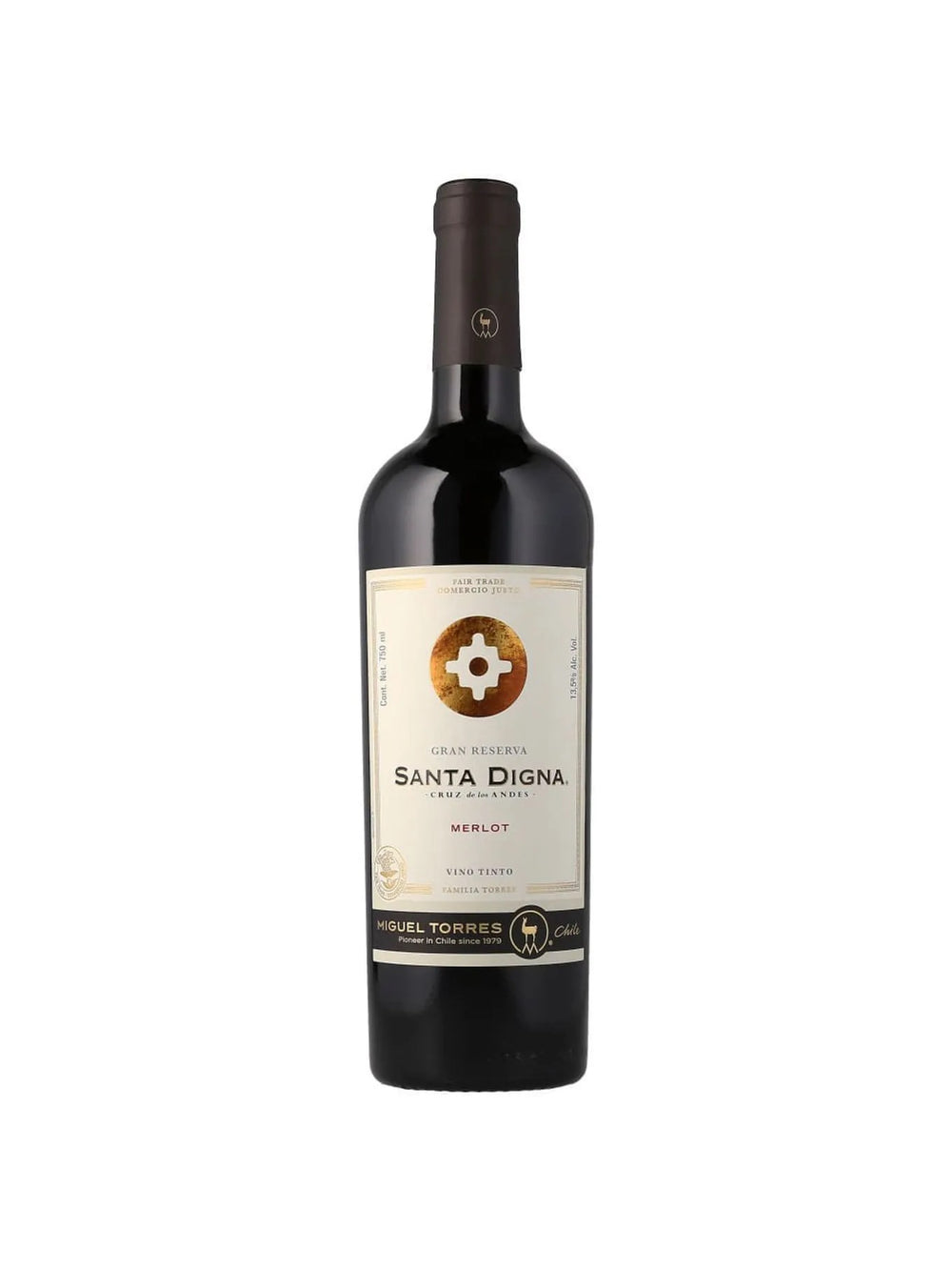 V.T. Santa Digna Merlot Gran Rva - 750 Ml