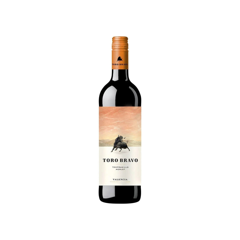 Vino Tinto Toro Bravo Tempranillo Merlot - 750 Ml