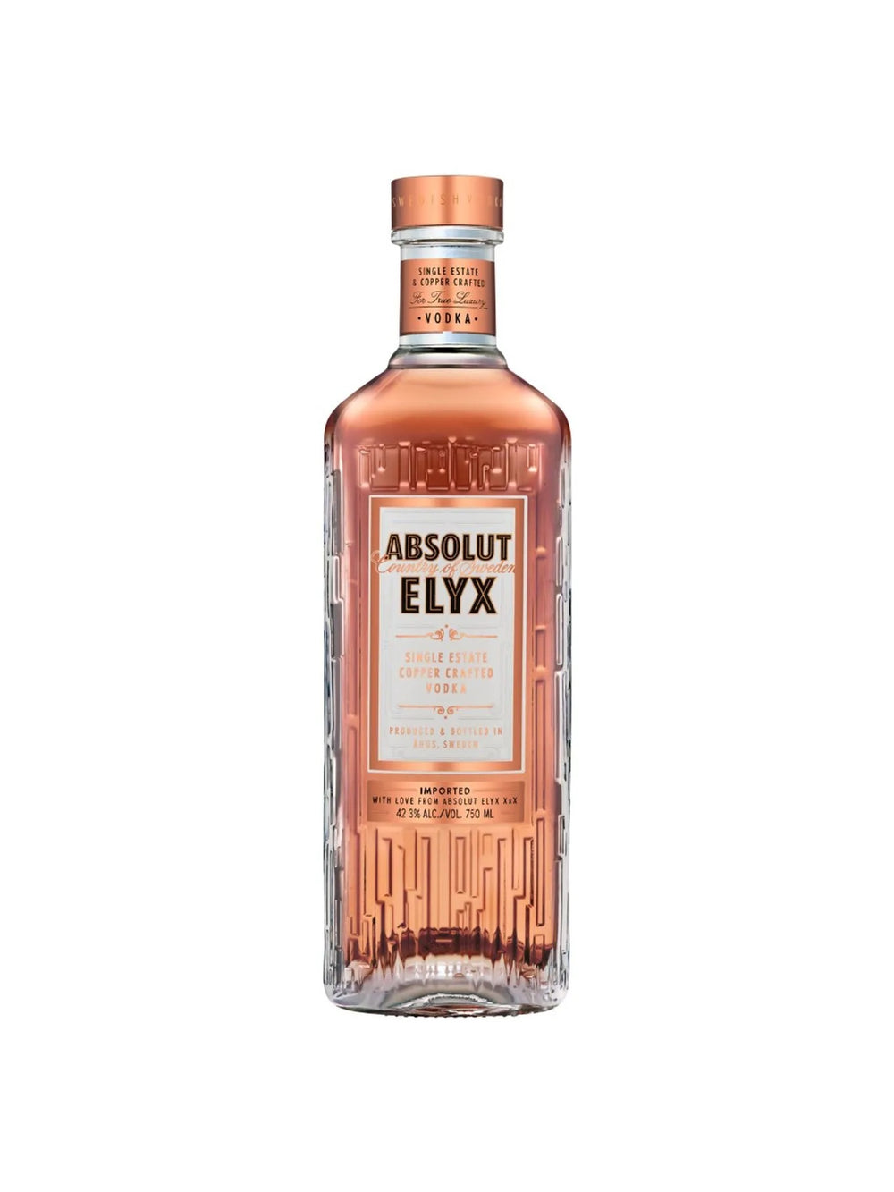 Vodka Absolut Elyx Edic Esp - 750 Ml