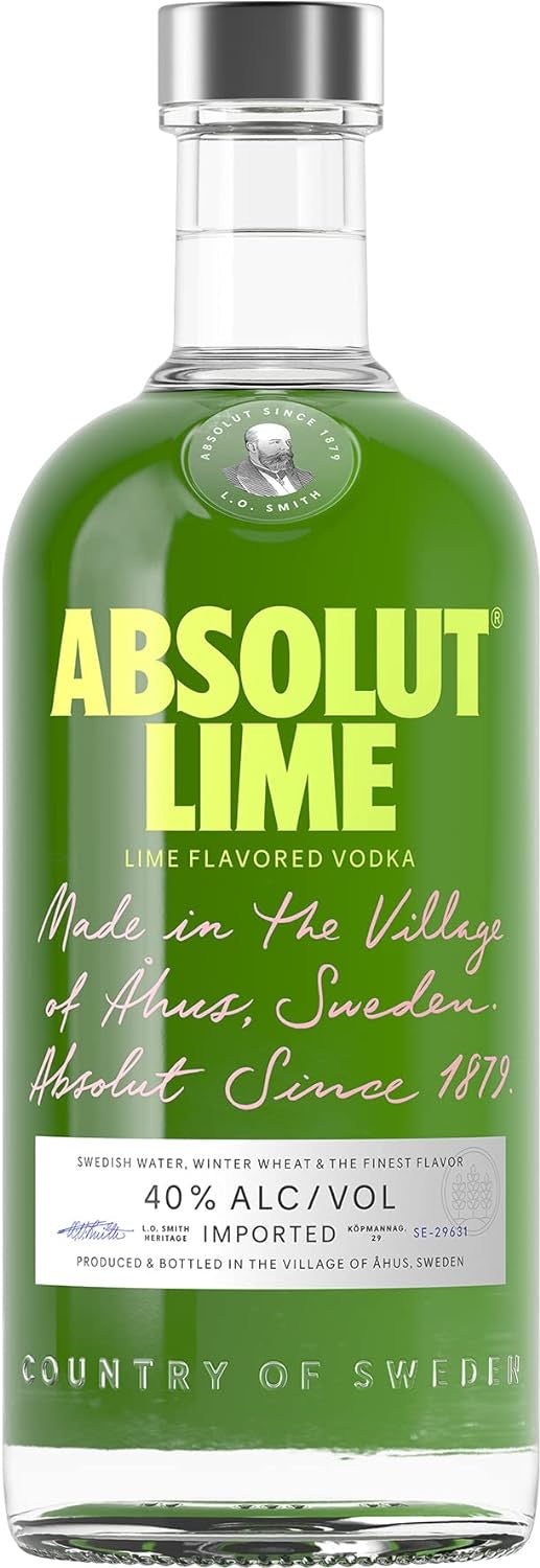 Vodka Absolut Lime Nva Pres - 750 Ml