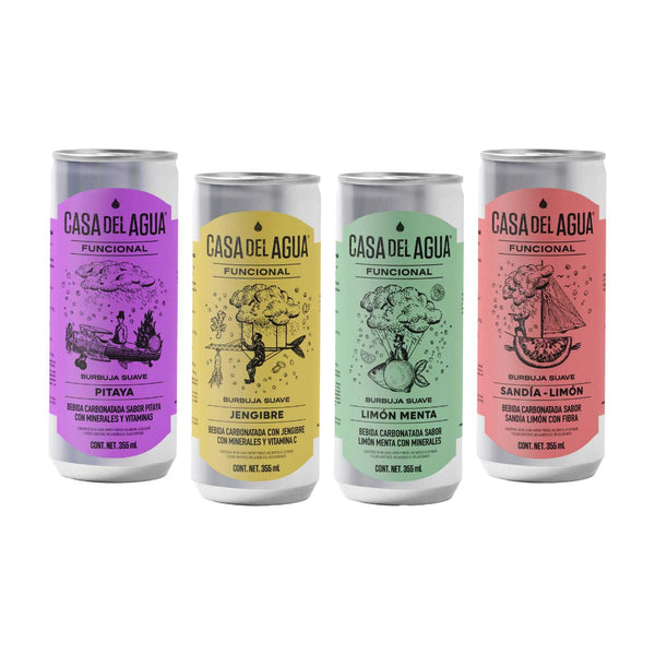 Agua Funcional Casa Del Agua Mix - 355 Ml