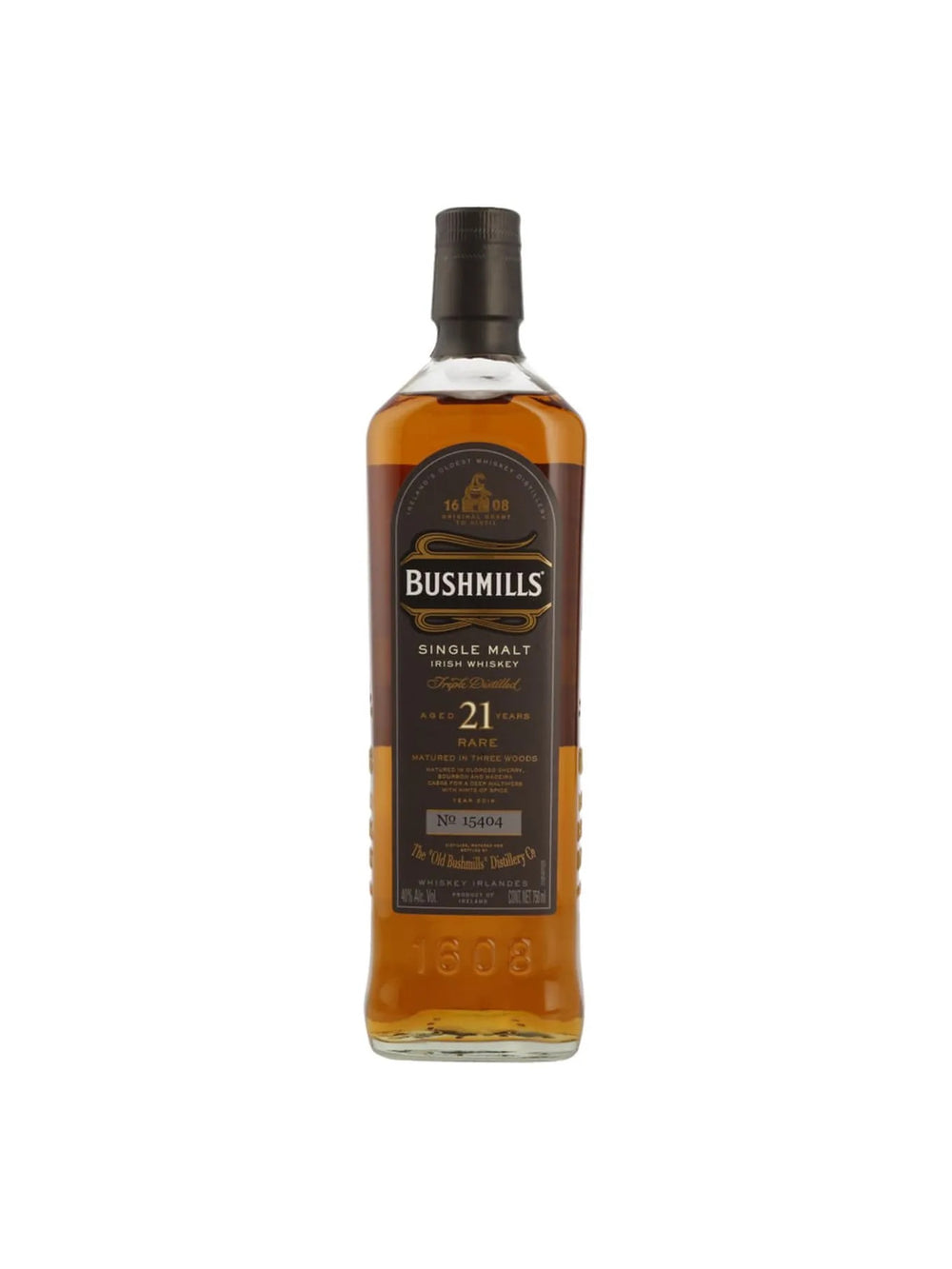 Wkey. Bushmills 21 Años - 750 Ml