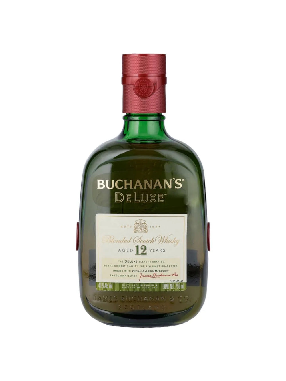 Wky. Buchanans 12 Años Nva Pres - 750 Ml