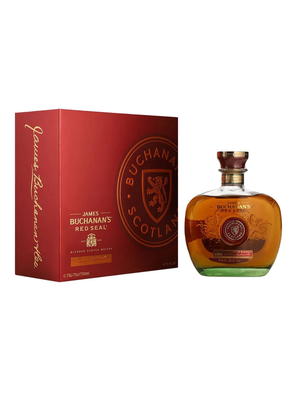 Wky. Buchanans Red Seal Nva Pres - 750 Ml