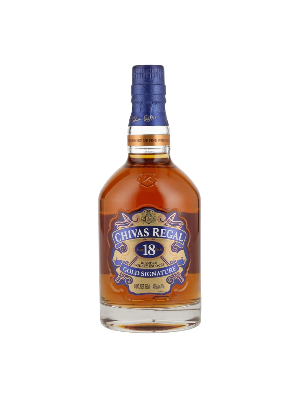 Wky. Chivas Regal 18 Años - 750 Ml