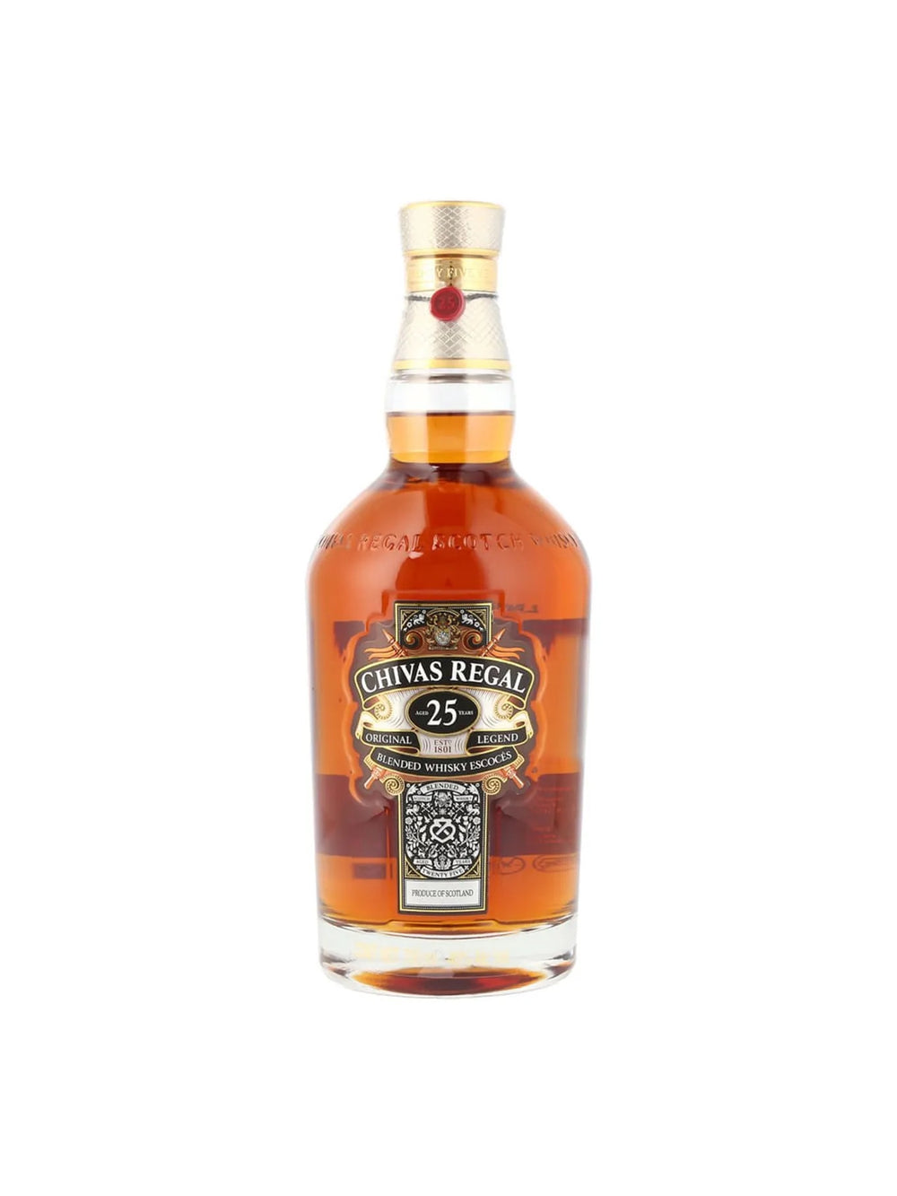 Wky. Chivas Regal 25 Años - 700 Ml