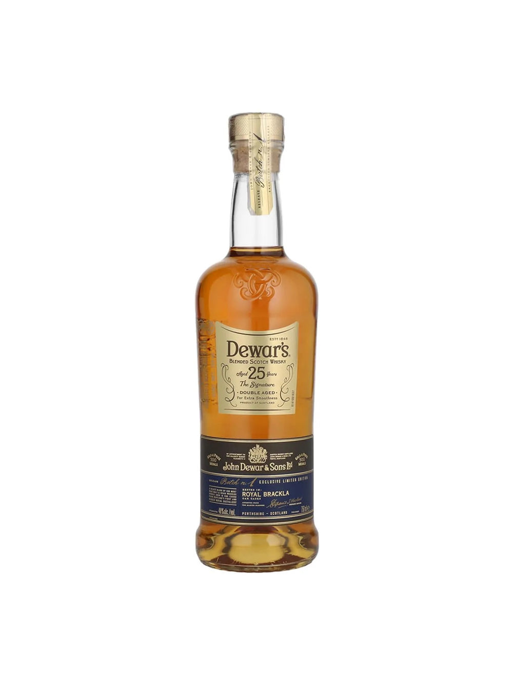 Wky. Dewars 25 - 750 Ml