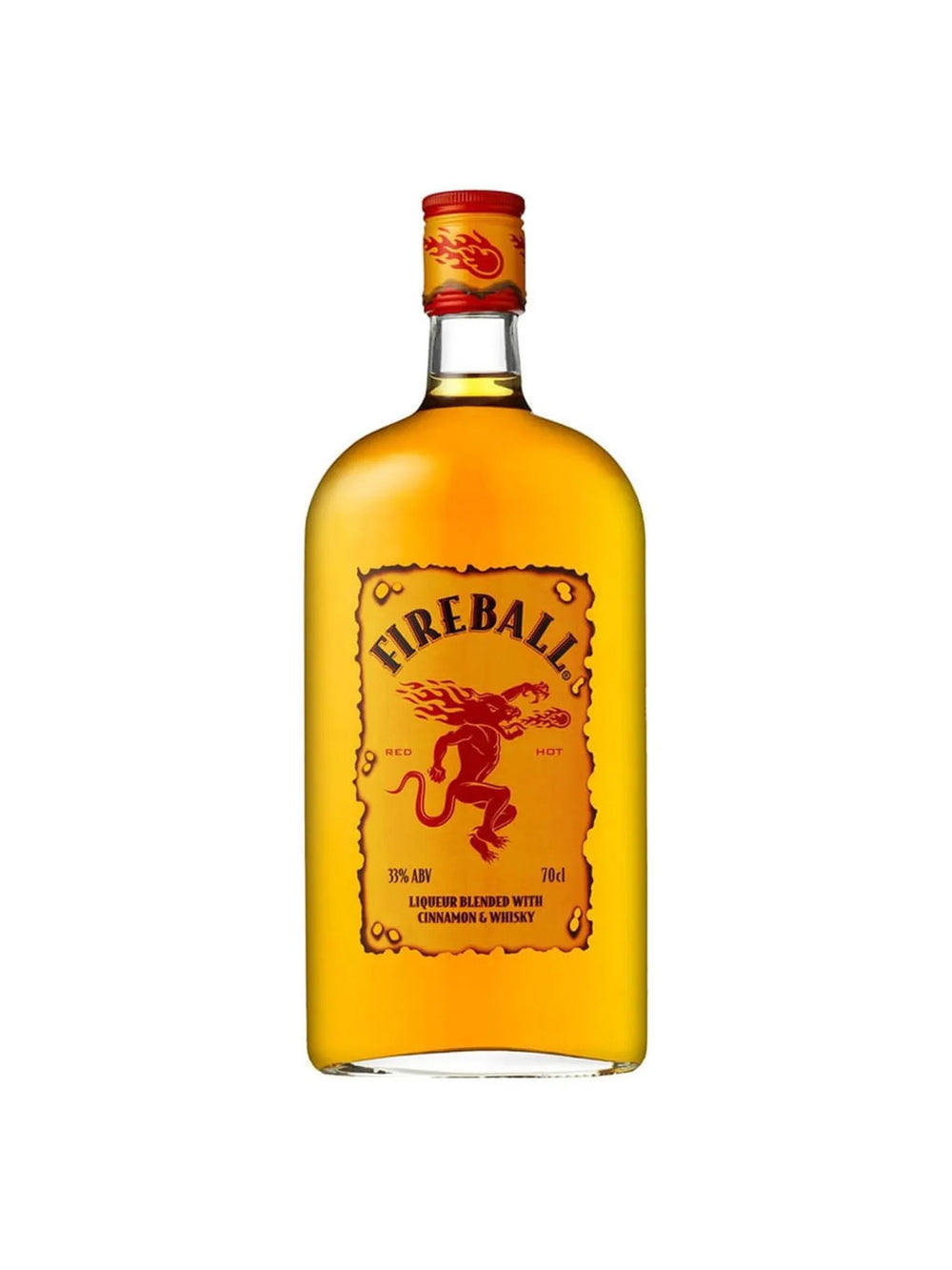 Wky. Fireball Cinamon - 750 Ml