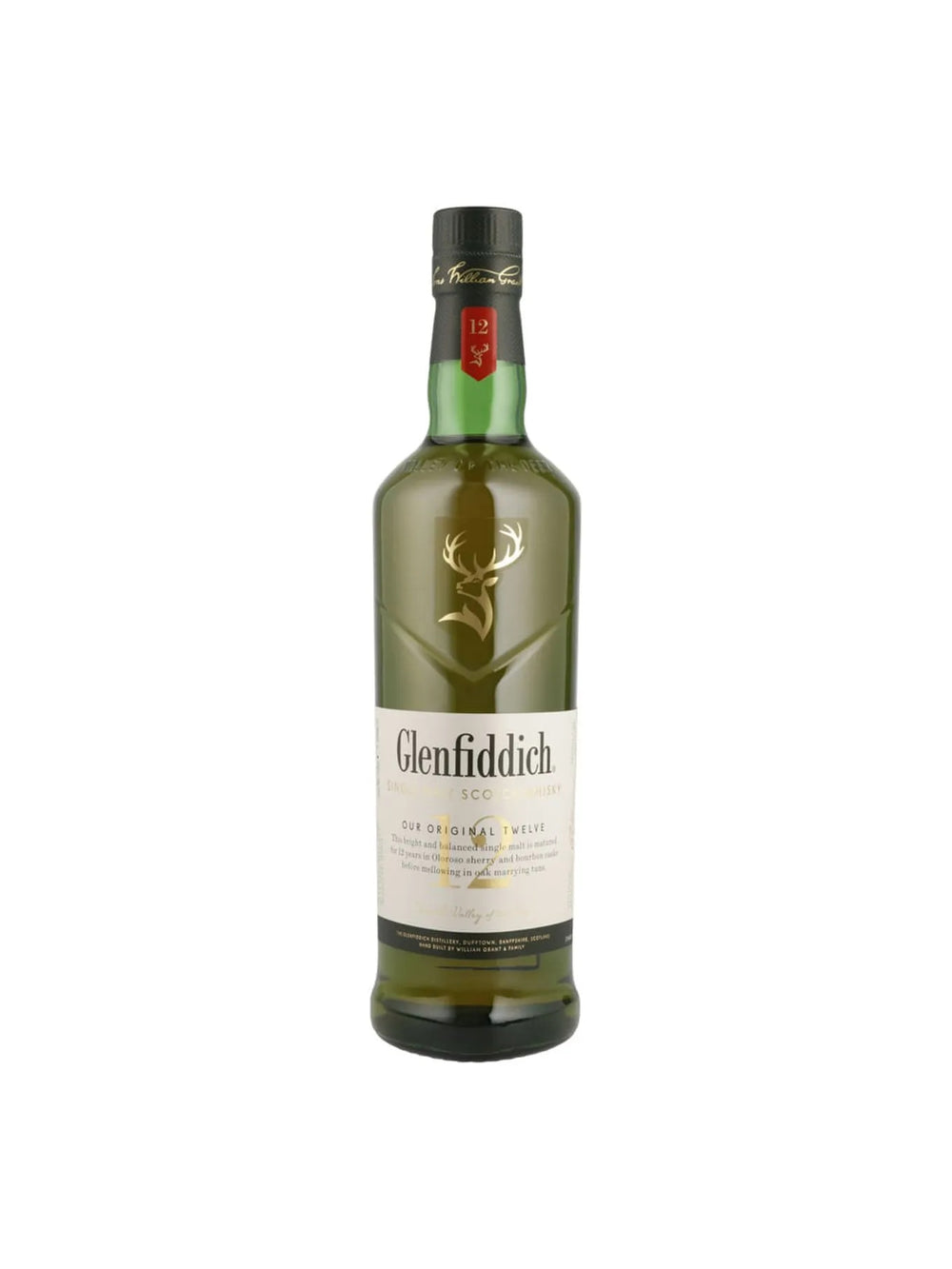 Wky. Glenfiddich 12 Años - 750 Ml