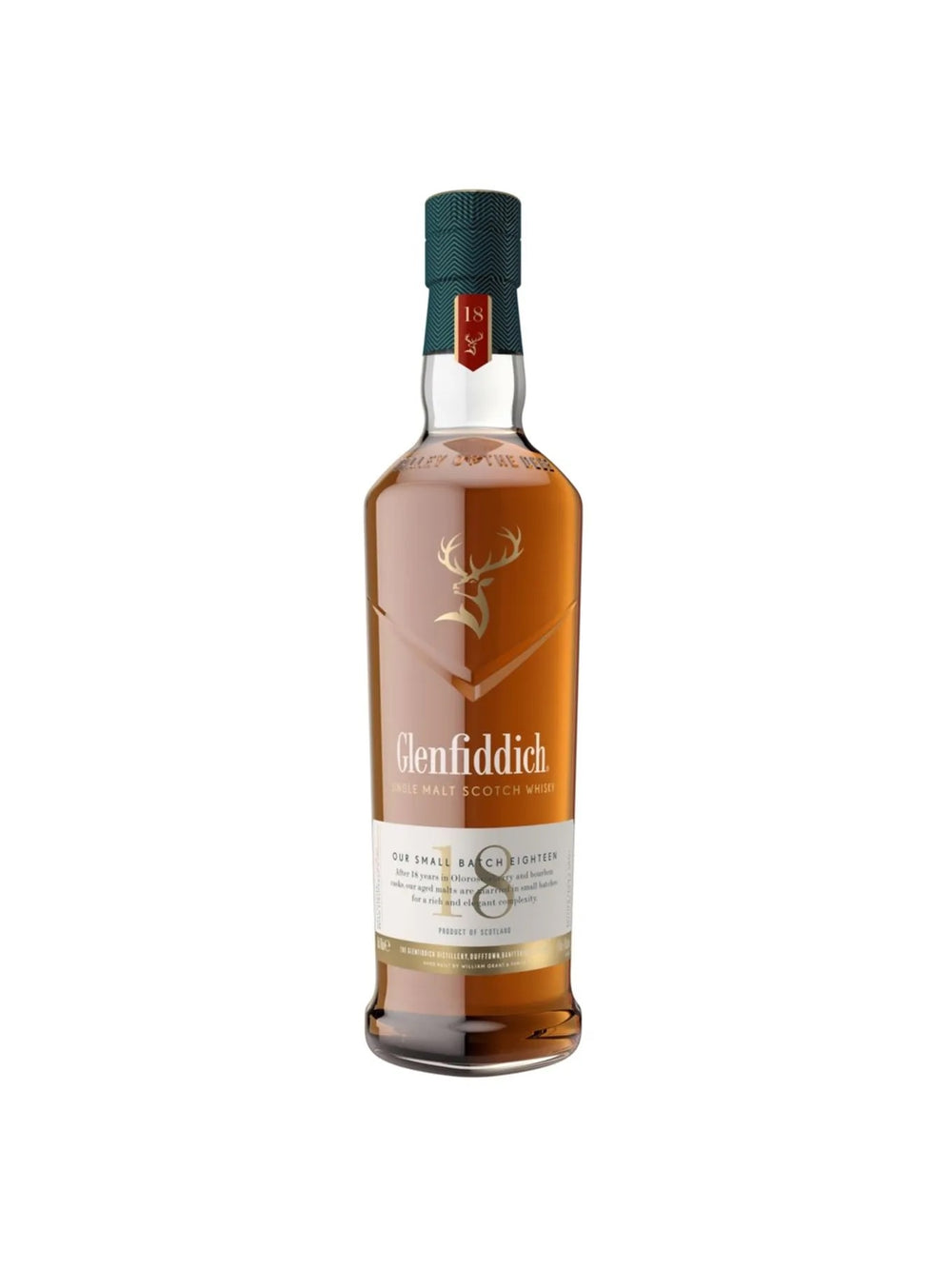 Wky. Glenfiddich 18 Años - 750 Ml