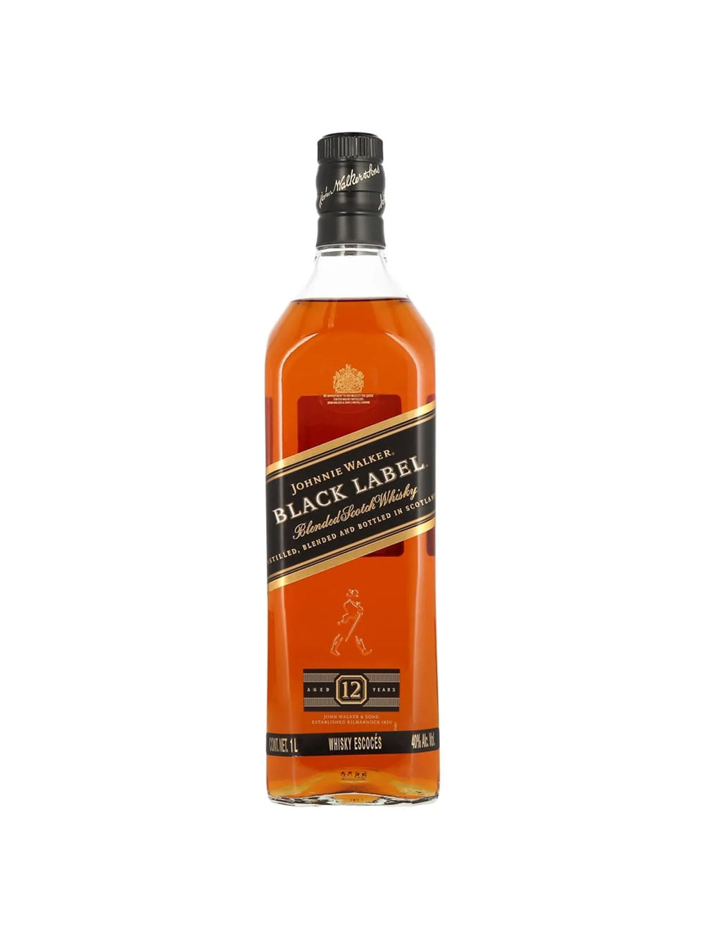 Wky. J. Walker Black 12 Años - 1 L