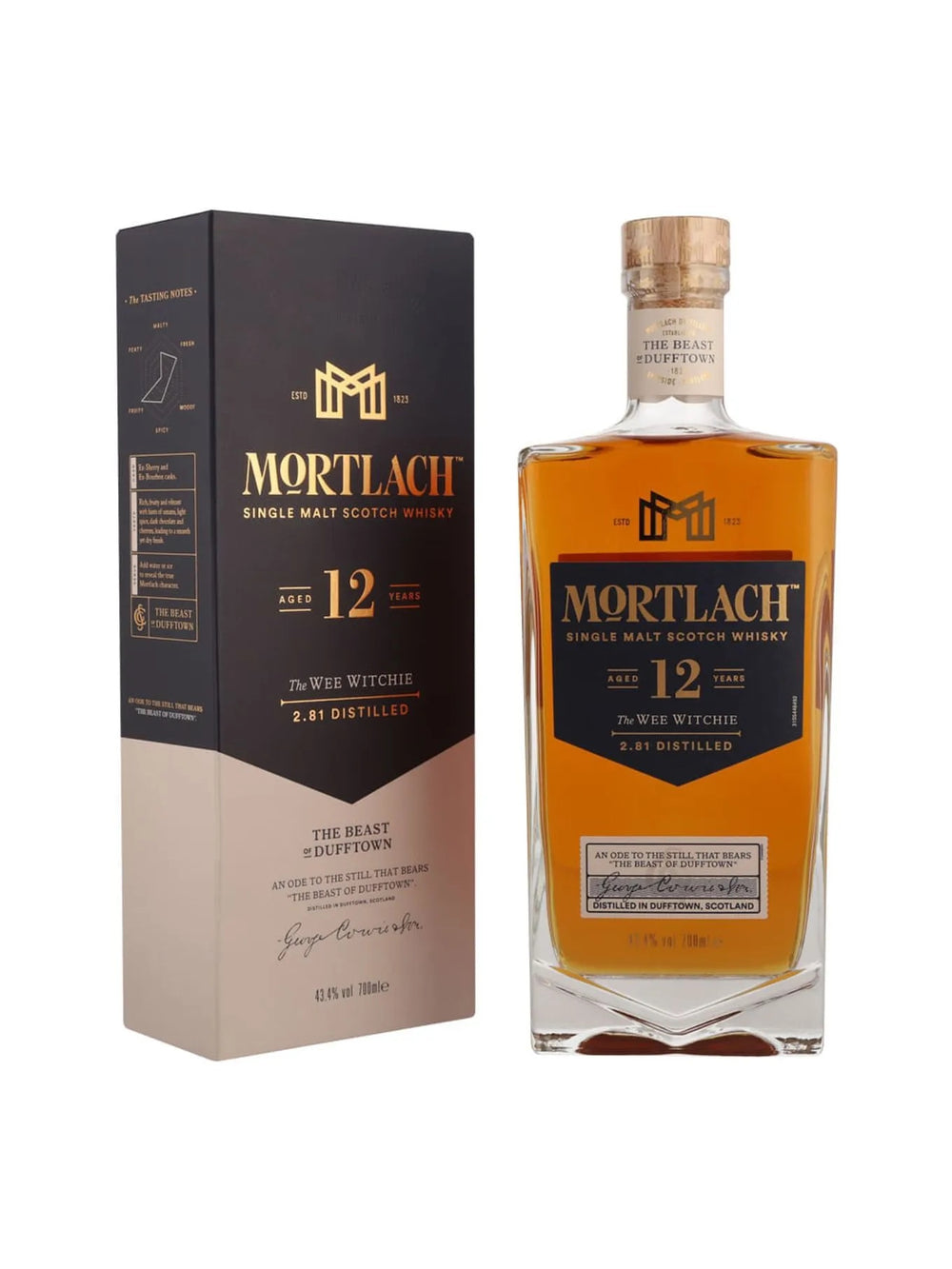 Wky. Mortlach 12 Years - 700 Ml