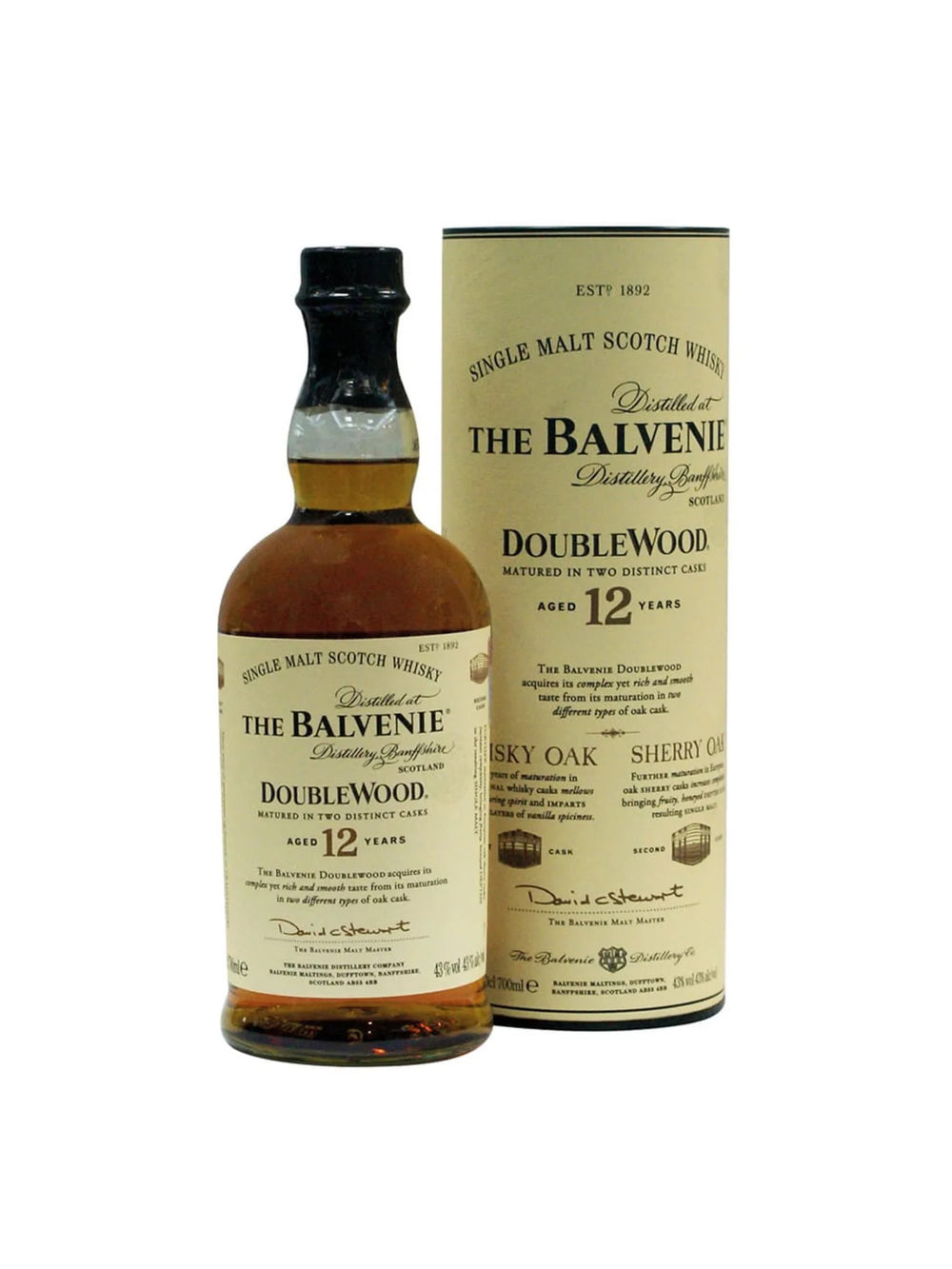 Wky. The Balvenie 12 Años - 700 Ml