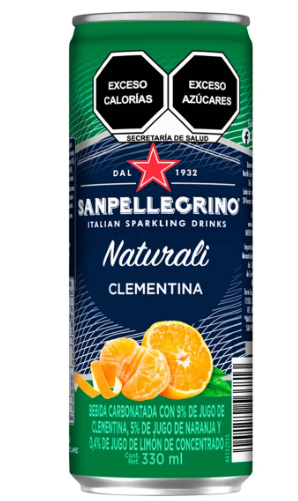 Agua Saborizada San Pellegrino Clementina - 330 Ml