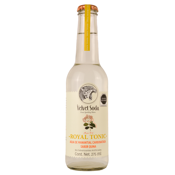Agua Tonica Velvet Soda Royal Tonic Vidrio - 275 Ml